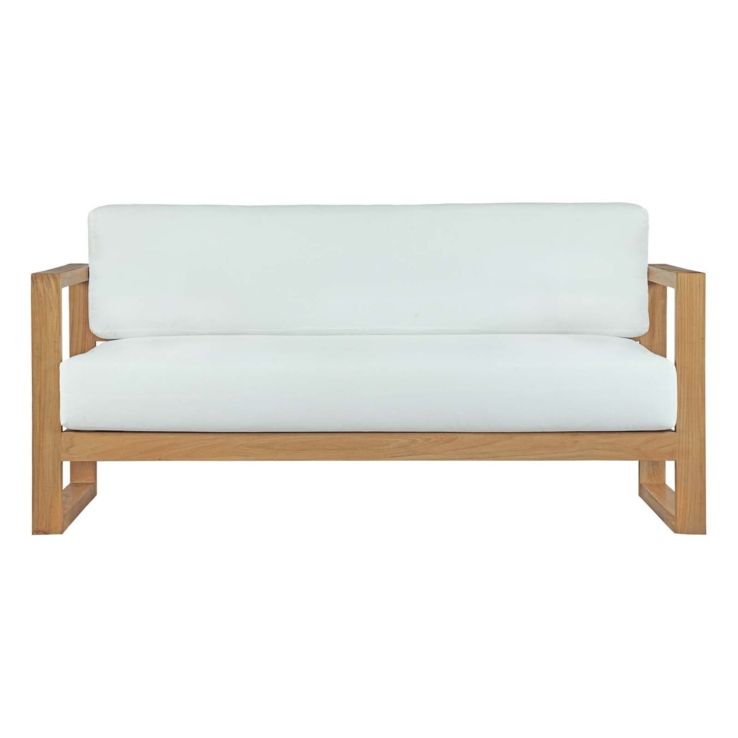 Upland Outdoor Patio Teak Sofa