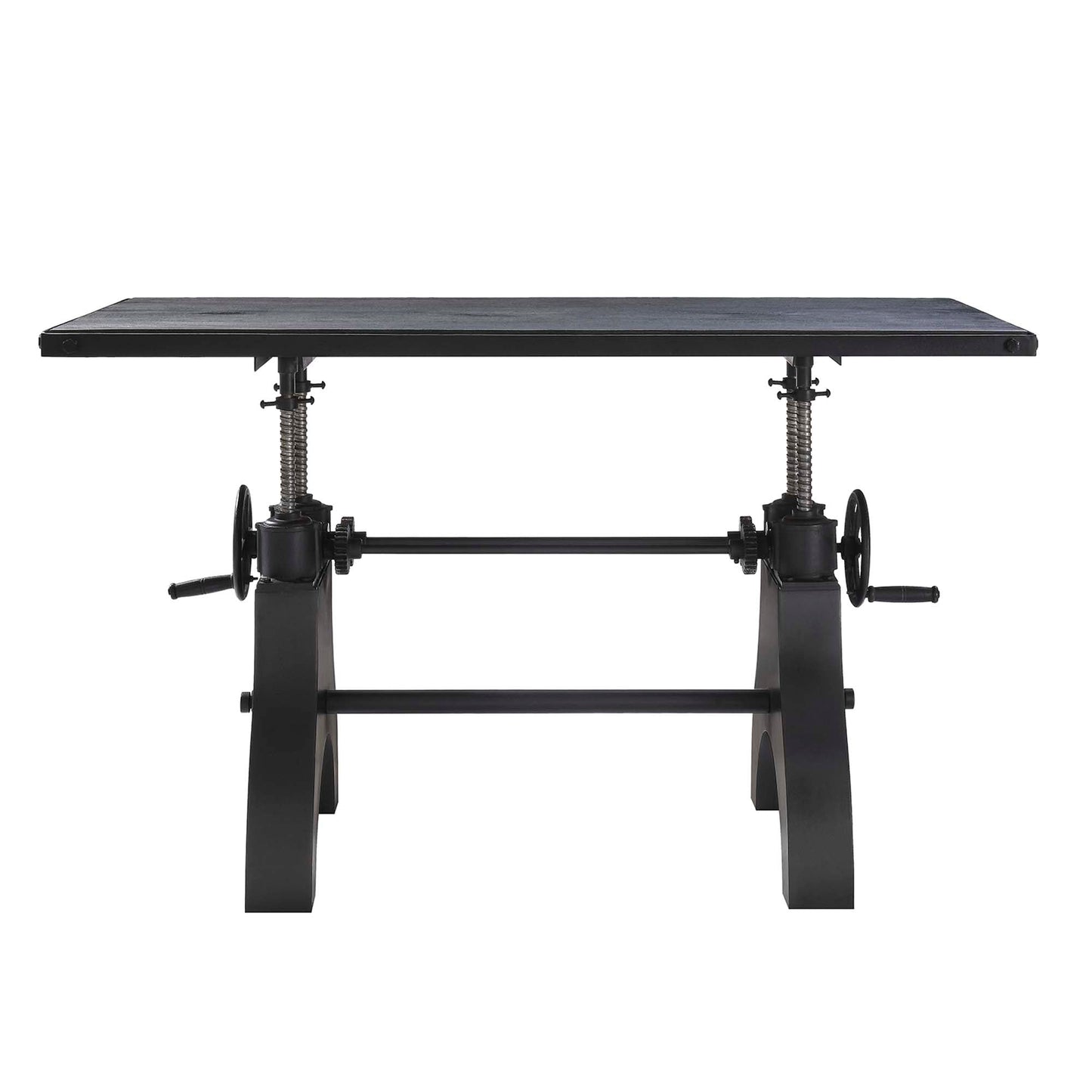 Genuine 60" Crank Adjustable Height Dining Table and Computer Desk