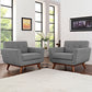 Engage Wood Armchair Set of 2
