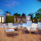 Marina 5 Piece Outdoor Patio Teak Set