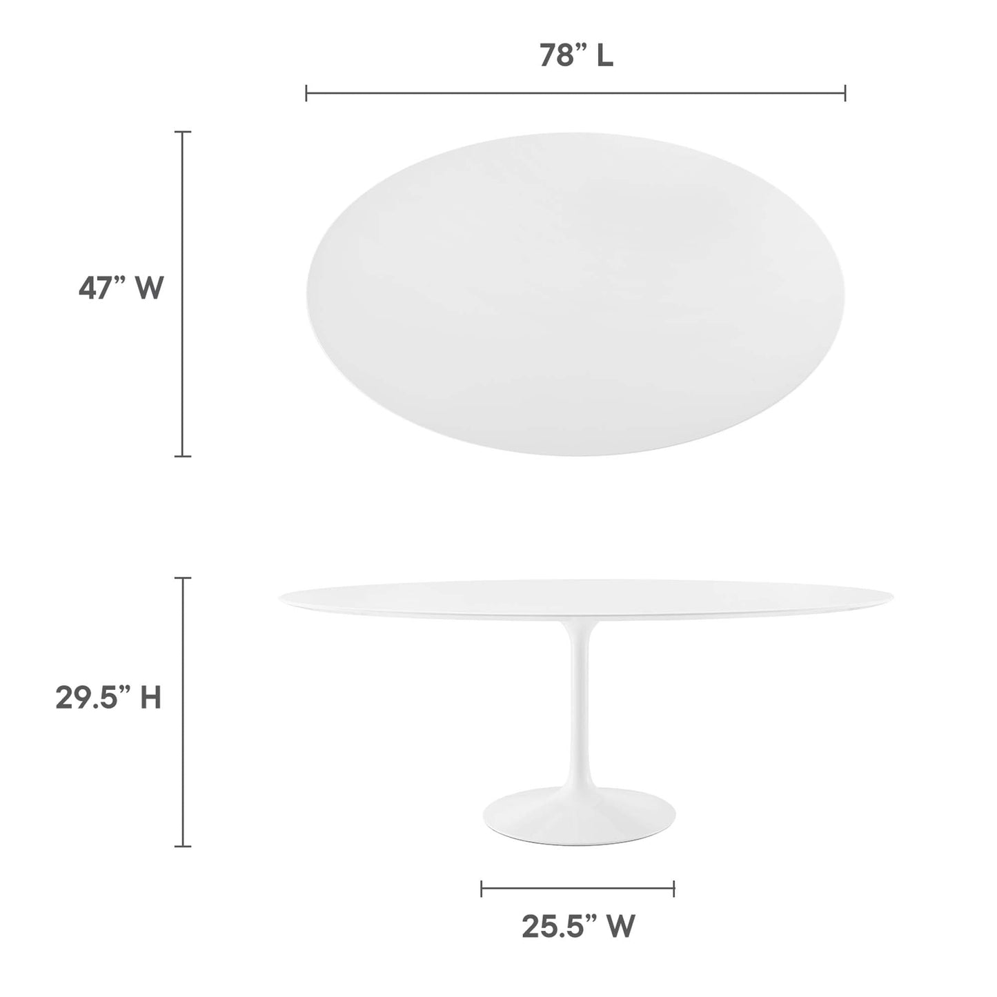 Lippa Oval Wood Dining Table