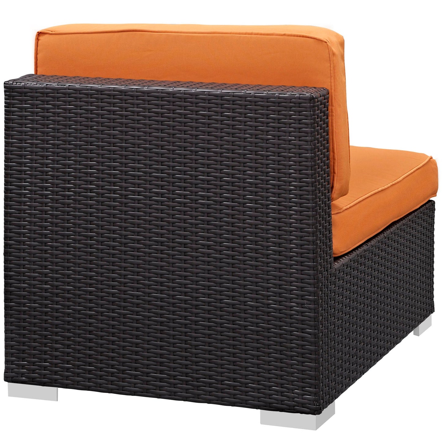 Gather Outdoor Patio Armless Chair Set of 2