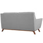 Beguile Upholstered Fabric Loveseat