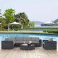 Summon 7 Piece Outdoor Patio Sunbrella® Sectional Set