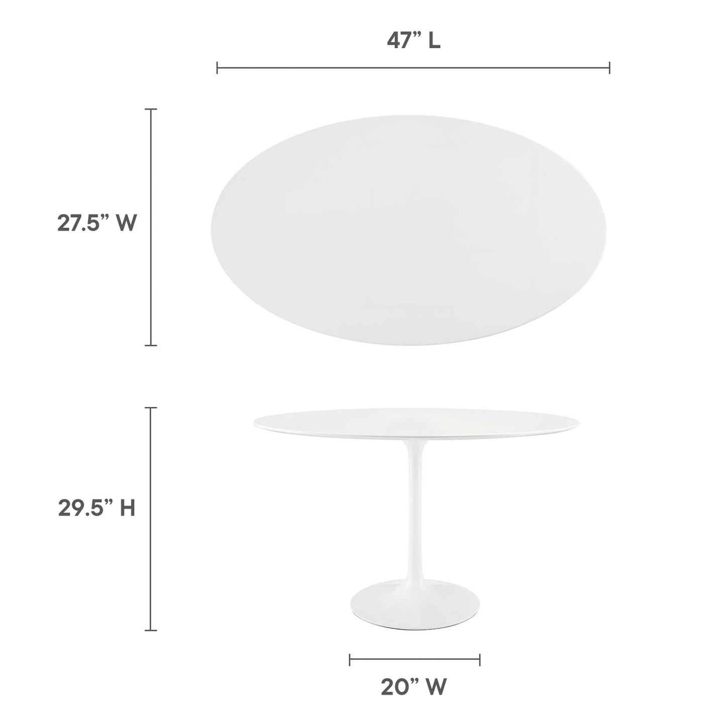 Lippa Oval Wood Dining Table
