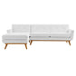 Engage Left-Facing Upholstered Fabric Sectional Sofa