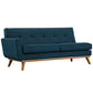 Engage Right-Facing Upholstered Fabric Sectional Sofa