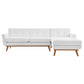 Engage Right-Facing Upholstered Fabric Sectional Sofa