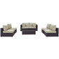 Convene 7 Piece Outdoor Patio Sectional Set