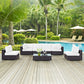 Convene 7 Piece Outdoor Patio Sectional Set