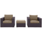 Convene 3 Piece Outdoor Patio Sofa Set