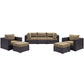 Convene 7 Piece Outdoor Patio Sectional Set