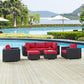 Convene 7 Piece Outdoor Patio Sectional Set