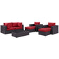 Convene 8 Piece Outdoor Patio Sectional Set