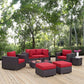 Convene 8 Piece Outdoor Patio Sectional Set