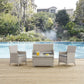Bridge 4 Piece Outdoor Patio Patio Conversation Set