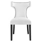 Curve Fabric Dining Chair