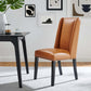 Baron Vegan Leather Dining Chair