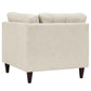 Empress Upholstered Fabric Corner Sofa