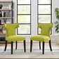 Curve Fabric Dining Side Chair Set of 2