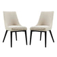 Viscount Dining Side Chair Fabric Set of 2
