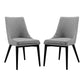 Viscount Dining Side Chair Fabric Set of 2