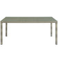 Conduit 70" Outdoor Patio Wicker Rattan Dining Table