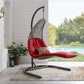 Landscape Hanging Chaise Lounge Outdoor Patio Swing Chair