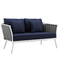 Stance Outdoor Patio Aluminum Loveseat