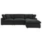 Commix 4 Piece Down Filled Overstuffed Sectional Sofa Set