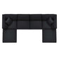 Commix 6-Piece Down Filled Overstuffed Sectional Sofa