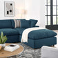 Commix 7-Piece Down Filled Overstuffed Sectional Sofa