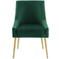 Discern Upholstered Performance Velvet Dining Chair
