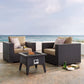Convene 3 Piece Set Outdoor Patio with Fire Pit