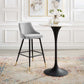 Adorn Performance Velvet Bar Stool