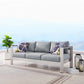 Shore Outdoor Patio Aluminum Sofa