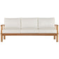 Marina Outdoor Patio Teak Sofa