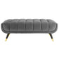 Adept 47.5" Performance Velvet Bench