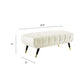 Adept 47.5" Performance Velvet Bench