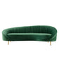 Camber Channel Tufted Performance Velvet Sofa