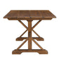 Windchime 71" Wood Dining Table