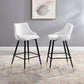 Adorn Performance Velvet Bar Stool Set of 2