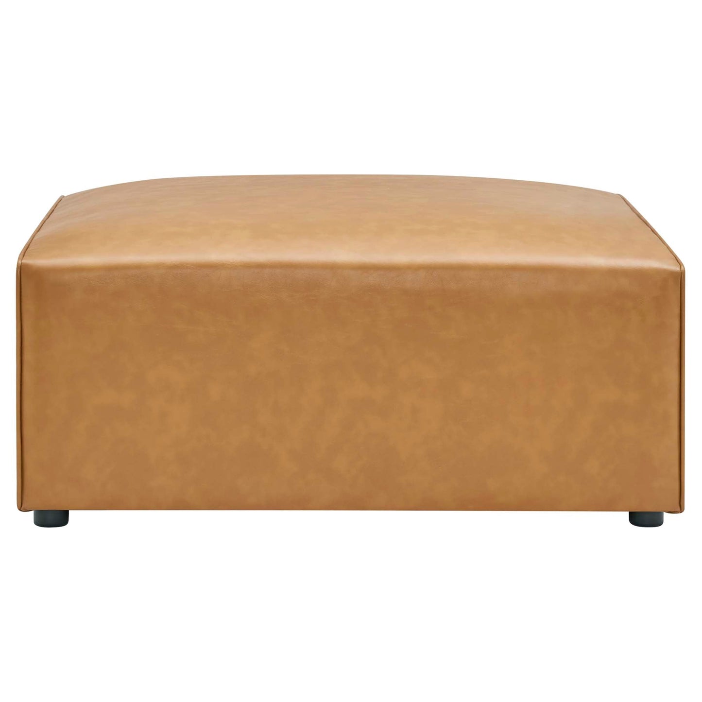 Mingle Vegan Leather Sofa and Ottoman Set