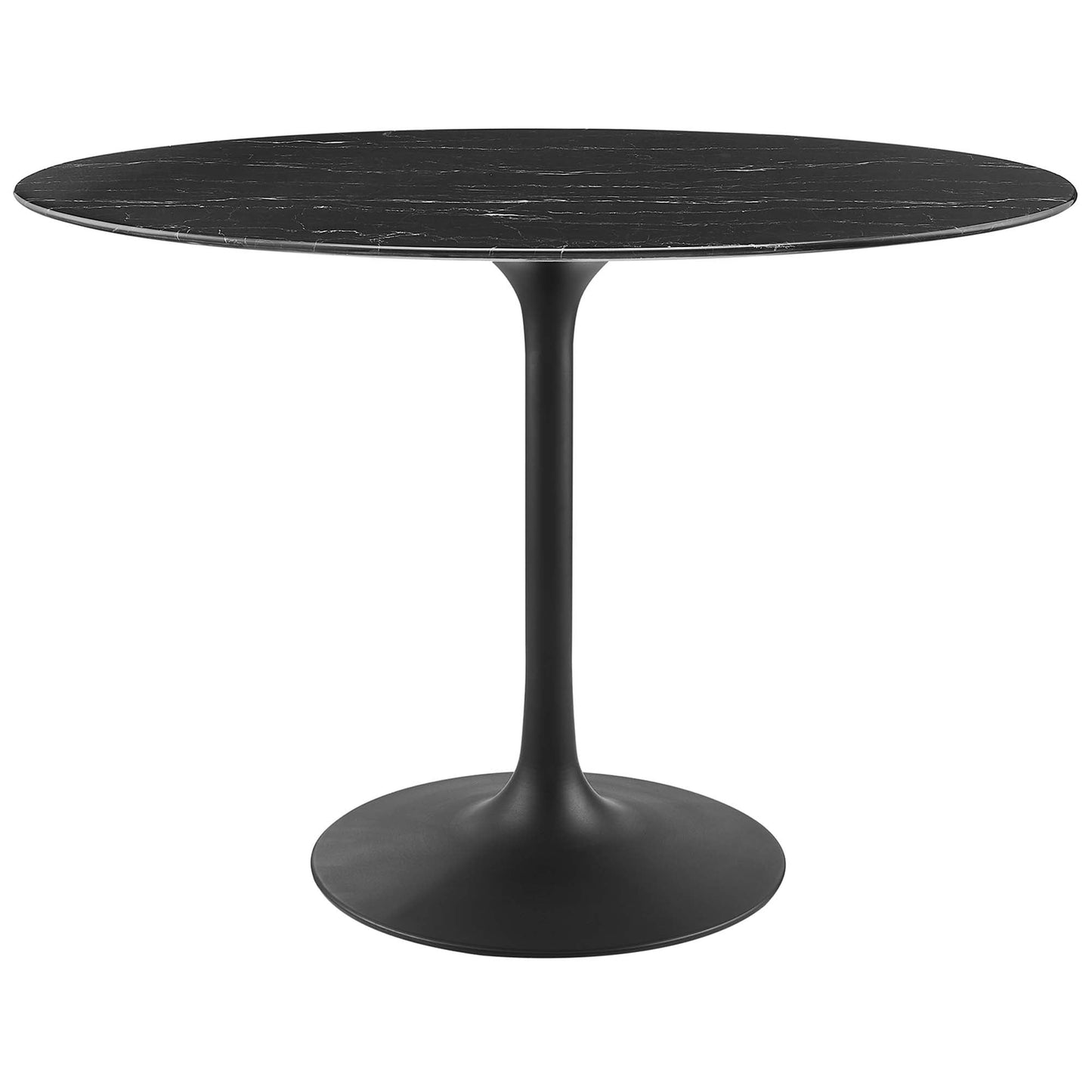 Lippa Oval Artificial Marble Dining Table
