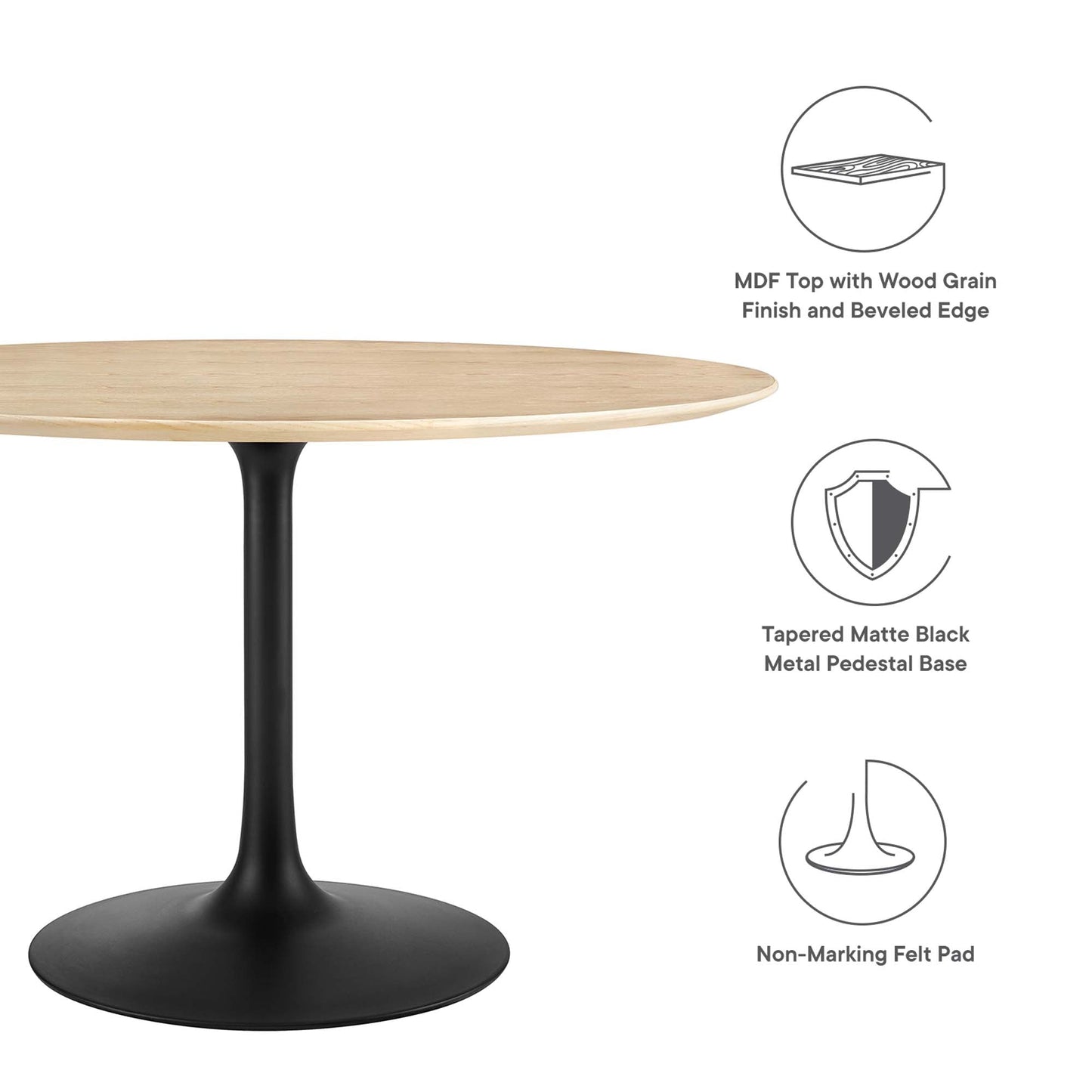 Lippa Round 48" Dining Table