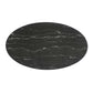 Lippa Oval Artificial Marble Dining Table