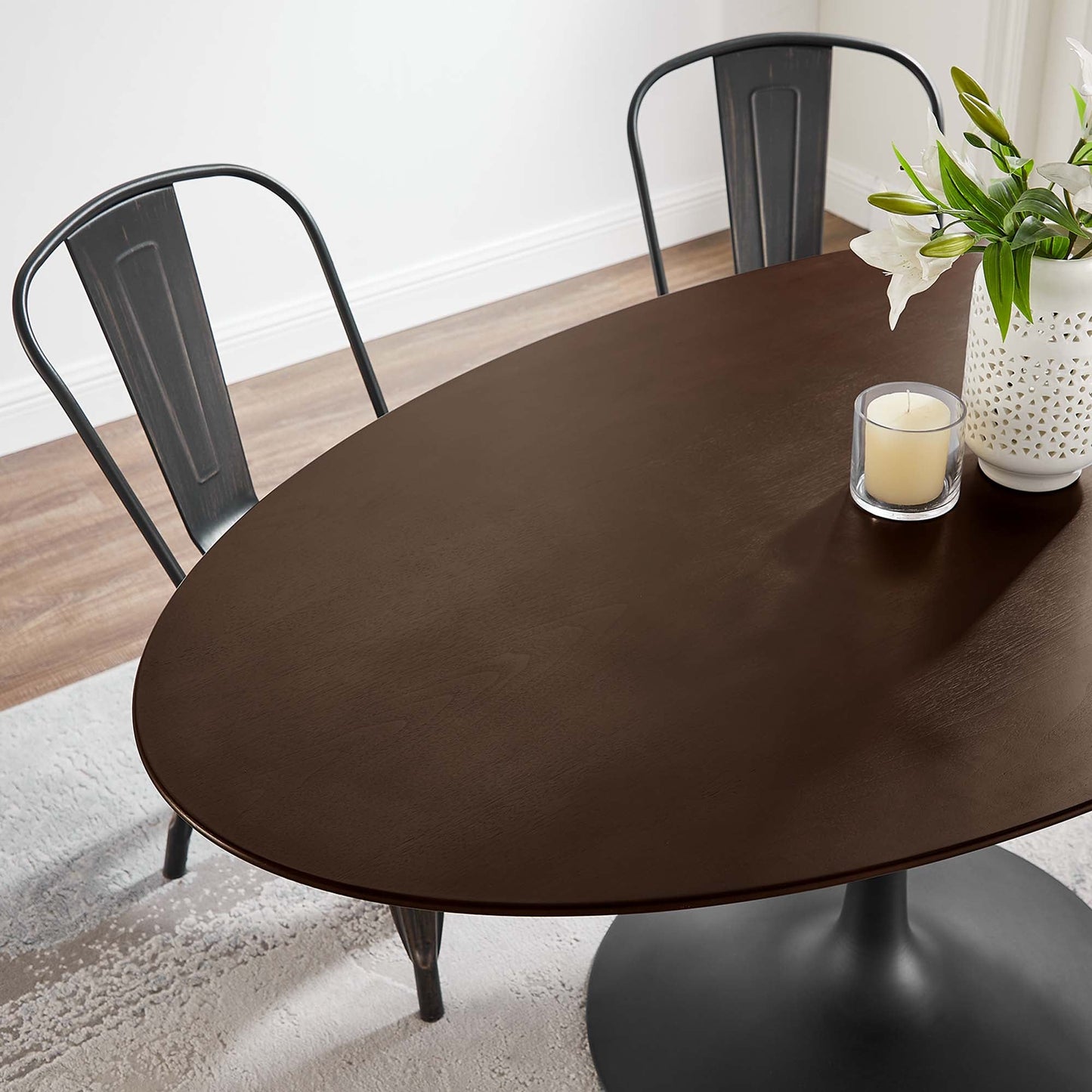 Lippa Oval Wood Dining Table