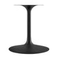 Lippa Oval Artificial Marble Dining Table