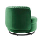 Embrace Tufted Performance Velvet Swivel Chair