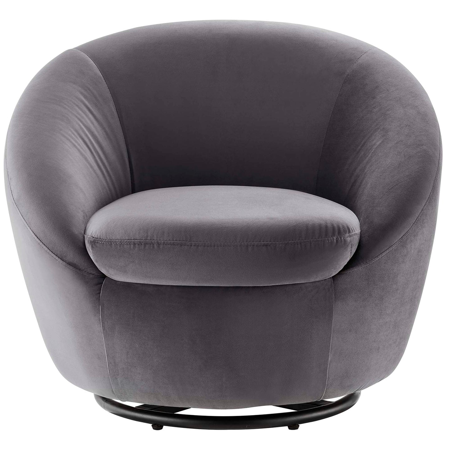 Buttercup Performance Velvet Swivel Chair